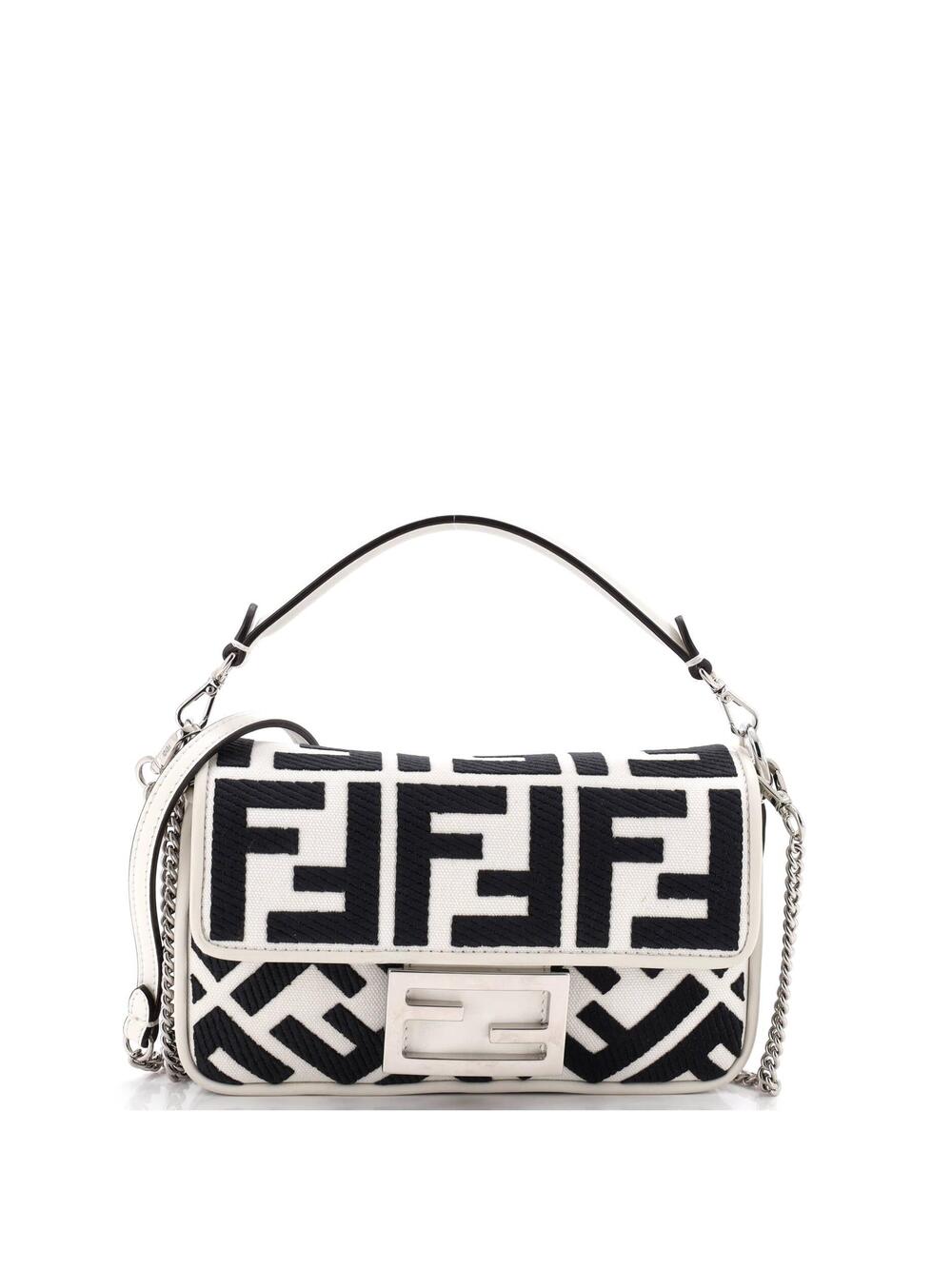 Fendi Baguette Nm Bag Zucca Jacquard #349607F22B